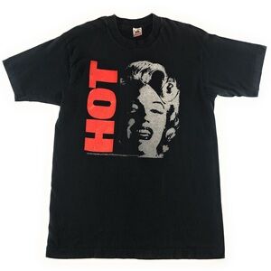 Vintage 90’s Marilyn Monroe Hot Graphic Single Stitch Tee Shirt